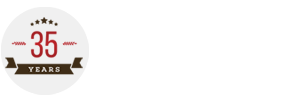 35 year anniversary logo