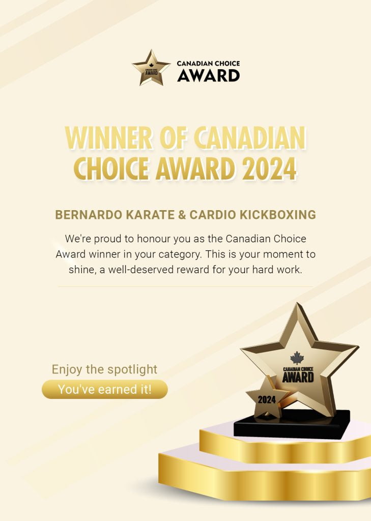Winner Bernardo Karate & Cardio Kickboxing Poster 3