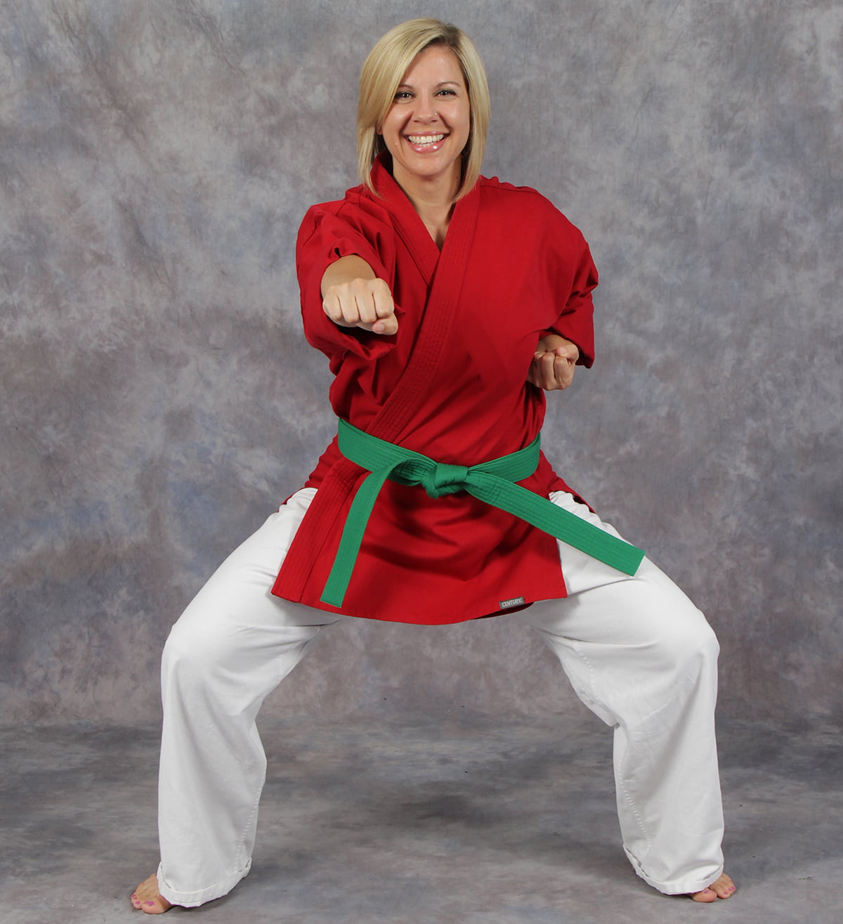 Bernardo Karate students posing