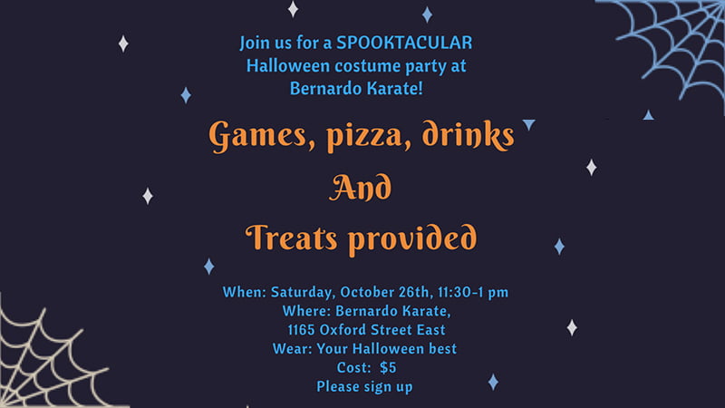halloween poster Oxford Hallowe'en Party